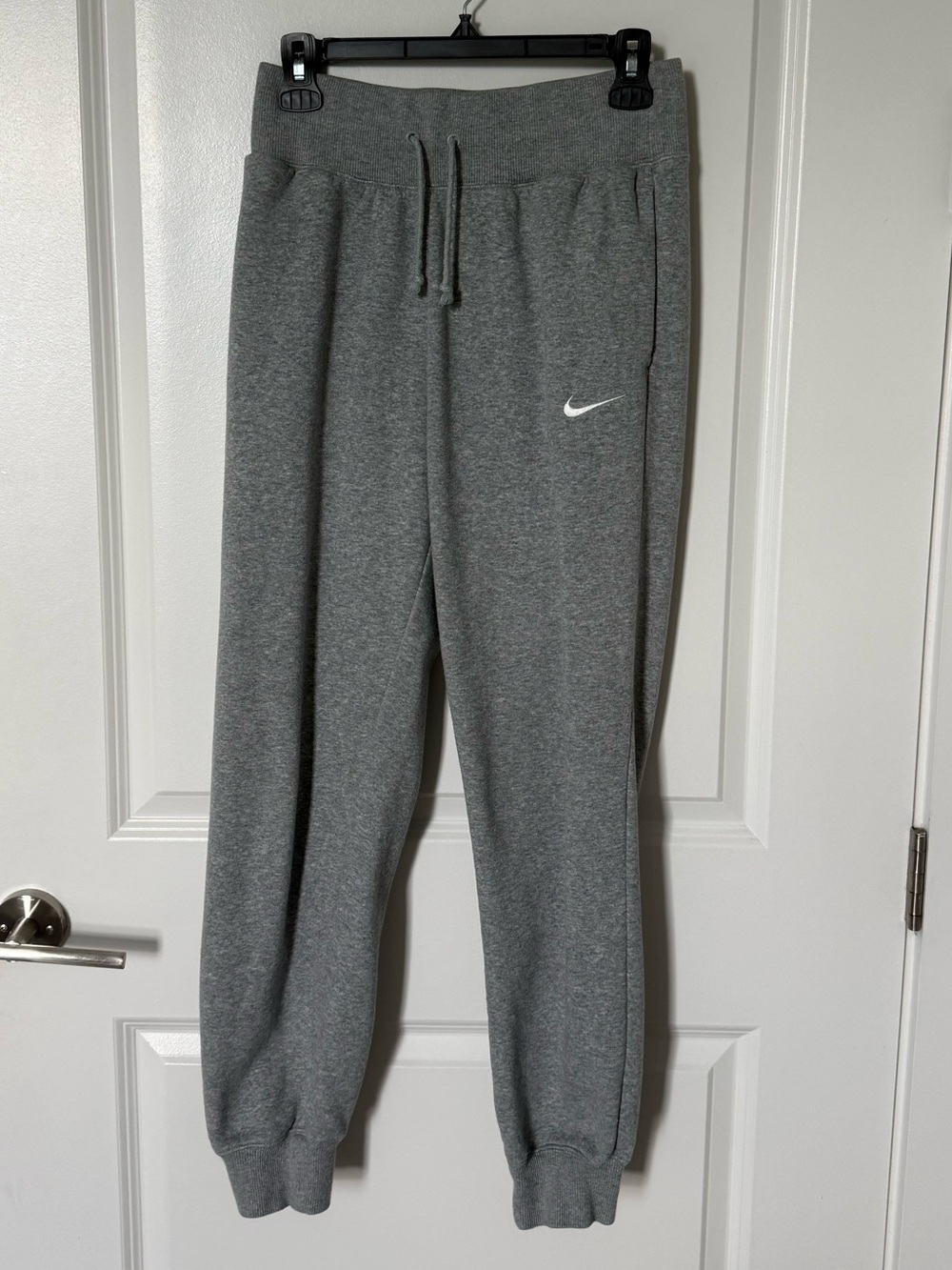 Nike Women Heather Gray Jogger Sweatpants Small